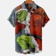 thumbnail image 1 of Camisa de manga corta para hombre, nueva, cómoda, suave, de talla grande, con estampado de moda en HD, informal, oferta especial de primavera y verano de, 1 of 6