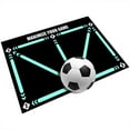 thumbnail image 3 of GloryStar Football Footstep Training Mat, Dribble Training Mat Football Training Non-Slip Regular Training System Blanket, For Indoor Ourdoor Equipment, 3 of 9