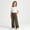 Yellow, variant on Girls Plaid Pants with Pockets Elastic Waist Drawstring Fall Fashion Casual Baggy Kids Wide Leg Pants Blue 8