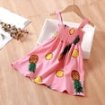 thumbnail image 2 of Kids Girls Beautiful Dress Summer Sweet Floral Suspender Trendy Fit Clothes Breathable New Dailywear Elegant Casual Dresses, 2 of 4
