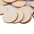 thumbnail image 3 of Natural Wood Circles 50 Pieces Unfinished Round Blank Wooden Cutout Slices Discs for Book Signing Sunday School Boards 50pcs 30mm, 3 of 10