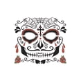 thumbnail image 2 of Day of the Dead Temporary Tattoo, 2 of 2