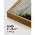 thumbnail image 4 of Drsoum Vintage Landscape Wall Art Home Decor Grassland Classic Wall Prints Farmhouse Bathroom Office Decor 8x16in Natural Framed, 4 of 6