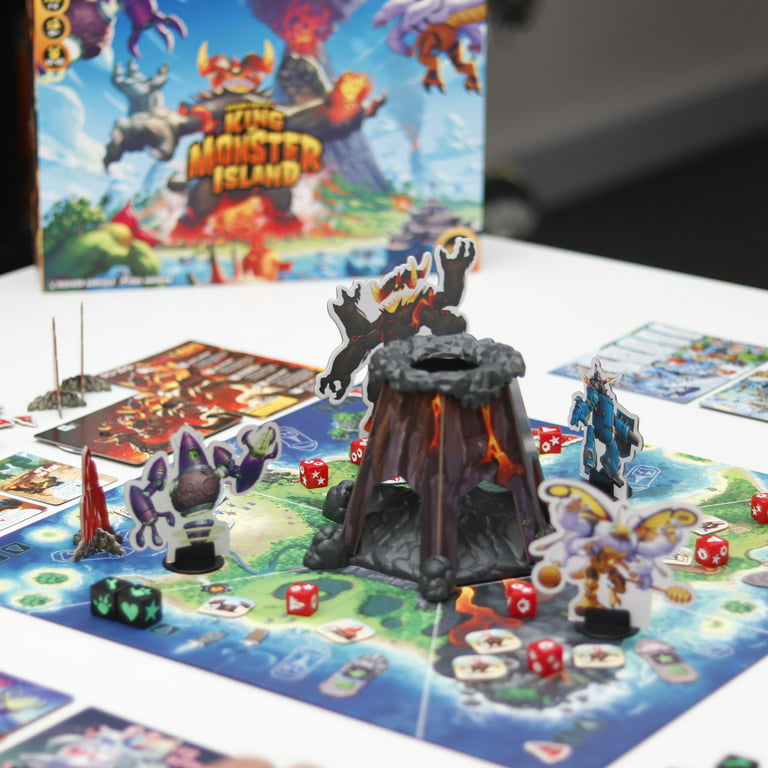  IELLO: King of Monster Island - Strategy Board Game