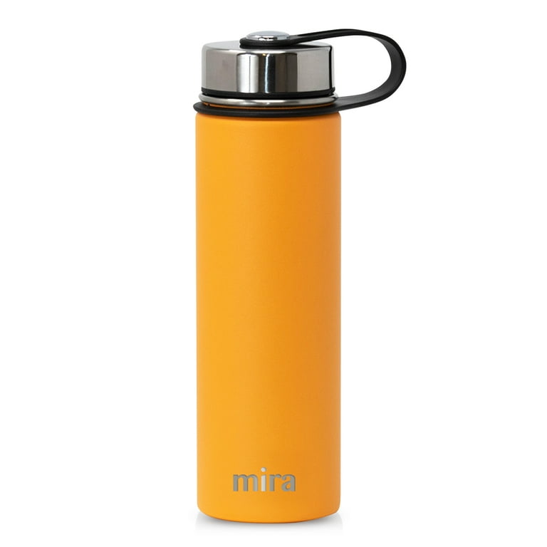 MIRA 40 Oz Stainless Steel Vacuum Insulated Wide Mouth Water Bottle |  Thermos Keeps Cold for 24 hours, Hot for 12 hours | Double Walled Powder  Coated