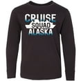 thumbnail image 3 of Inktastic Alaska Cruise Squad Vacation Trip Long Sleeve Youth T-Shirt, 3 of 5