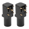 thumbnail image 4 of Banana 2pcs PCB Panneau Socket 4mm Type Soudé Conductivité Électrique Banane Socket pour Multimètres Tension Testing, 4 of 8