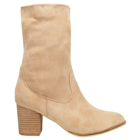 

Corkys Womens Wicked Pull On Casual Boots Mid Calf Mid Heel 2-3