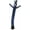 Black, variant on 8ft Inflatable Tube Man Solid Dark Blue Color - Complete Set with Blower