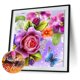 thumbnail image 1 of Cuadros Decorativos 5D bricolaje ronda completa taladro diamante pintura punto de cruz bordado (Flower01) Likrtyny embutido en tela, 1 of 9