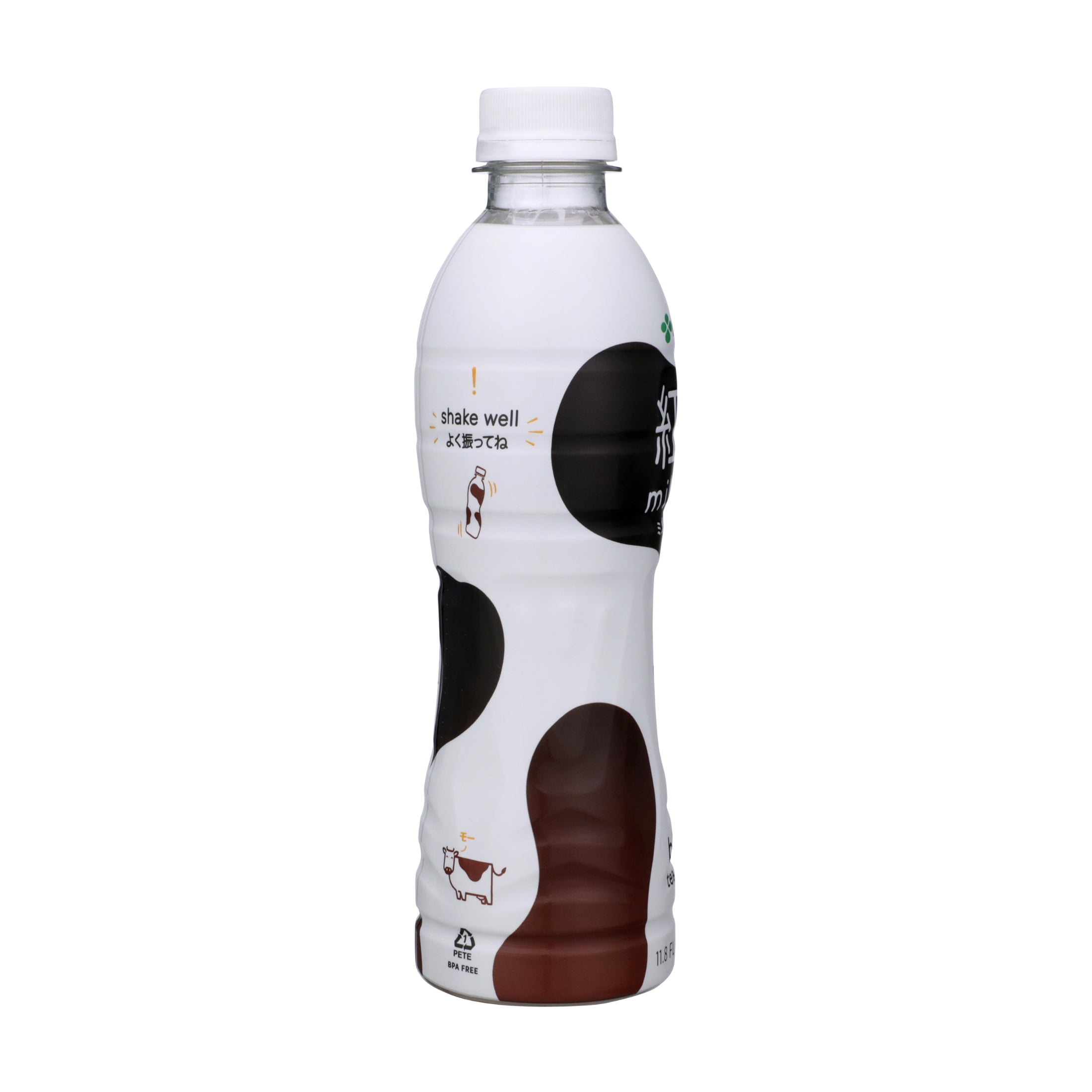 (3 pack) Ito En Black Milk Tea, Naturally Caffeinated Bottled Tea, 11.8 fl oz, 1 Count