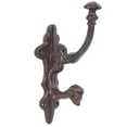 thumbnail image 1 of Sungmor Hooks de Pared de Hierro Fundido Resistente, Perchero Vintage Marrón para Llaves, Sombreros y Bolsas - Hooks de Granja Montado en la Pared, 1 of 8