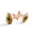 Color 3, variant on Men's Classic Stainless Steel, Golden Compass Pattern Cufflinks Business Wedding Shirts, Rose Gold
