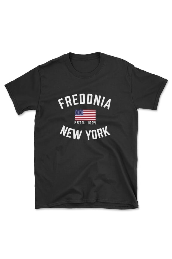 Fredonia New York Patriot Men's Cotton T-Shirt