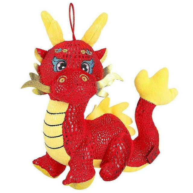 Dragon Plush Doll Adorable Stuffed Dragon Plush Dragon Decor New Year Dragon Doll 16cm