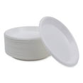 thumbnail image 6 of Boardwalk Hi-Impact Plastic Dinnerware, Round Plate, 10" dia, White, 500/Carton, 6 of 9