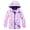 Purple, variant on Waterproof Rain Jackets for Boys Lightweight Fleece Lined Raincoat Kid Girls Windproof Coat Lightweight Windbreakers for Outdoor Hiking 6-7 Years