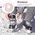 thumbnail image 2 of 1 Pair Waxed Laces for Ice Hockey Orange 96 Inch Simple Design, 2 of 5