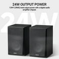thumbnail image 2 of Edifier R990BT Altavoces Bluetooth para computadora - Altavoz de estantería activo 2.0 - Monitor de estudio con alimentación para PC, teléfono inteligente, tableta - Caja de MDF - 24 W RMS (par), 2 of 5