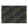 thumbnail image 1 of Antique Cutting Board, Victorian Medieval Mosaic Tiles Pattern with Oriental Spanish Anatolian Influences, Decorative Tempered Glass Cutting and Serving Board, Small Size, Multicolor, by Ambesonne, 1 of 1