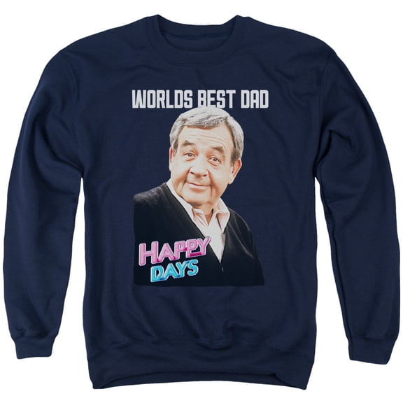 Happy Days - Best Dad - Crewneck Sweatshirt - Large