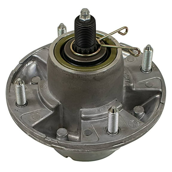 Deck Spindle Assembly Compatible with GT225 GT245 GX255 LT166 LT180 LT190 42 48 54 Inch Deck AM131680 AM131884 AM144377 587A8 AM135349 AM127747 AM127432 AM124498 GT235 Z540M 1023E 1025R