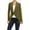 Olive, variant on Moa Collection Women's Office Blazer Casual Long Sleeve Solid Open Front Design S-3XL