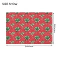 thumbnail image 4 of IAUYY Set of 2 Inch Bath Mat Thick Soft Plush Shower Mat TPR Backing Material Non Slip Bath Mats for Bathroom for Tub Shower Hotel Christmas Stick Cookies, 4 of 9