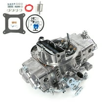 Woudy Double Pumper 4Barrel Carb E-Choke for Holley Quick Fuel Brawler 750 CFM, Diecast Carburetor with Mechanical Secondaries BR-67213