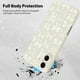 thumbnail image 2 of Funda de silicona MZELQ para iPhone 16 con forma de lazo, color blanco, 2 of 6