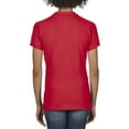 thumbnail image 3 of Gildan Softstyle Womens Short Sleeve Double Pique Polo Shirt, 3 of 4