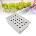 thumbnail image 1 of Hydroponic Grow Kit,  24 Holes Germination Kit Hydroponic System Growing Box Hydroponic System Planter with Timer Oxygen Pump for Vegetables Gray, 1 of 8