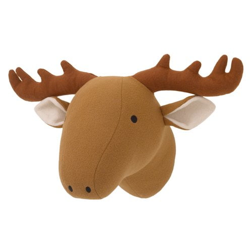 stuffed moose head