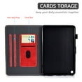 thumbnail image 2 of Dteck Case for Amazon Fire HD 10 2021/HD10 Plus 2021 Released 10.1-inch,Magnetic Card Holder Wallet Case Luxury PU Leather Kickstand Lightweight Shockproof Folio Protective Cover,Red, 2 of 5