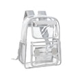 thumbnail image 2 of RRJ Clear Backpack For Study Concert Stadium Security Check, Transparent PVC Backpack Large Capacity Teen Bookbag, Waterproof Lightweight College Rucksack, Approved Carry On Bag For Sports Events, 2 of 6