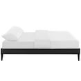 thumbnail image 3 of Modway Tessie Full Vinyl Bed Frame with Squared Tapered Legs in Black, 3 of 3