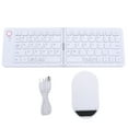 thumbnail image 2 of Foldable Keyboard, 67 Keys Portable Folding Keyboard, Rechargeable Ultra Slim Mini Keyboard Pocket Travel Keyboard for Smartphone Tablet Laptop, 2 of 7