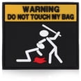 thumbnail image 2 of a refined and professional product description for your **Novelty Warning Patch**:\n\n \n\n### 🌟 **Novelty Warning Patch – Self Adhesive Embroidery, 2 of 4