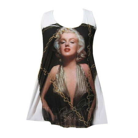 Marilyn Suit - Women's Goddess Marilyn Monroe Graphic Tank Top