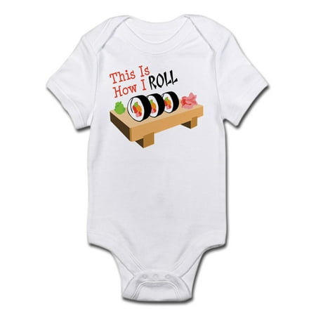 

CafePress - This Is How I ROLL Body Suit - Baby Light Bodysuit