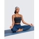 thumbnail image 3 of Sostén CRZ YOGA Butterluxe Cuello Cuadrado Acolchado Azul Marino Talla S, 3 of 6
