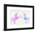 thumbnail image 1 of Purple Unicorns, Framed Art Print Wall Art by Cat Coquillette Sold by Art.Com, 1 of 5