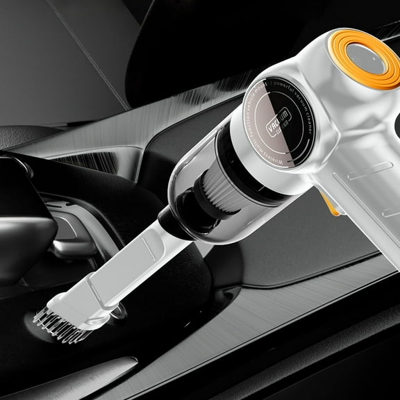 Car Vacuum with Powerful Suction, Blowing And Vacuuming 2 In 1 Vacuum Cleaner, Keyboard Cleaner, USB Rechargeable Save 50% off