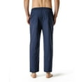 thumbnail image 3 of Mens Jogger Pants Casual Pant With Stretch Solid Navy M, 3 of 5