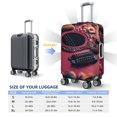 thumbnail image 6 of Lsque Romantic Heart Guitar Printed Luggage Cover, Travel Luggage Protector,Scratch and Dirt Resistant, Fits 18-32 Inch Luggage - X-Large, 6 of 9