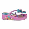 thumbnail image 2 of Disney Store Frozen Anna Elsa Platform Flip Flop Sandals Shoes Girl Size 11/12, 2 of 2