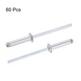 thumbnail image 4 of Unique Bargains 3.2mm Diameter 15mm Grip Length Silver Tone Aluminum Blind Rivets 60 Pack, 4 of 4