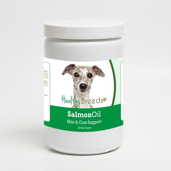 Healthy Breeds Whippet Salmon Oil Soft Chews 120 Count