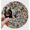 thumbnail image 4 of Dinosaur Stickers 100 Pcs Cool Aesthetic Stickers For Water Bottles Laptop Scrapbooks Guitars Luggage Bike Phone Skateboard - Teen Girl Kids Sticker, 4 of 5