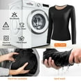 thumbnail image 5 of Women's Heavyweight Thermal Underwear Set Cold Weather Base Layer Fleece Lined Thermal Top & Bottom Underwear Set, 5 of 8